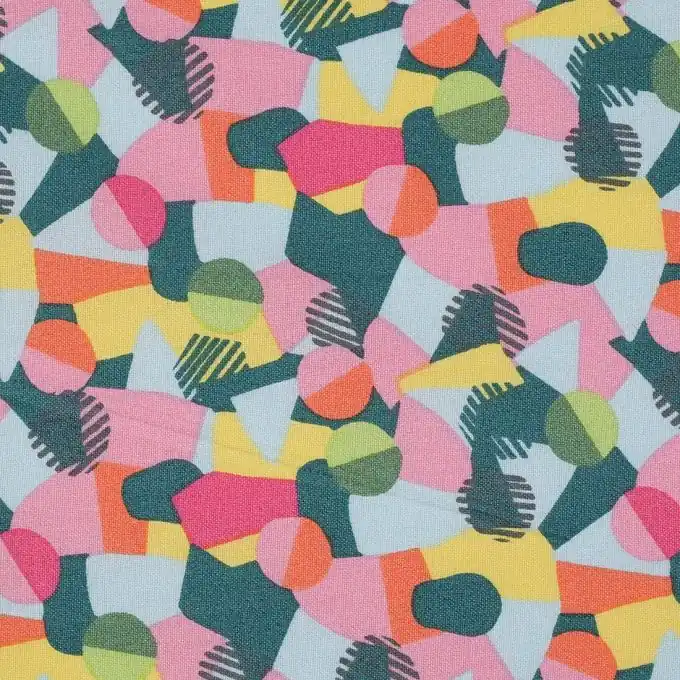 Baumwollstoff mit bunten Punkten Versand Am Gleichen Tag