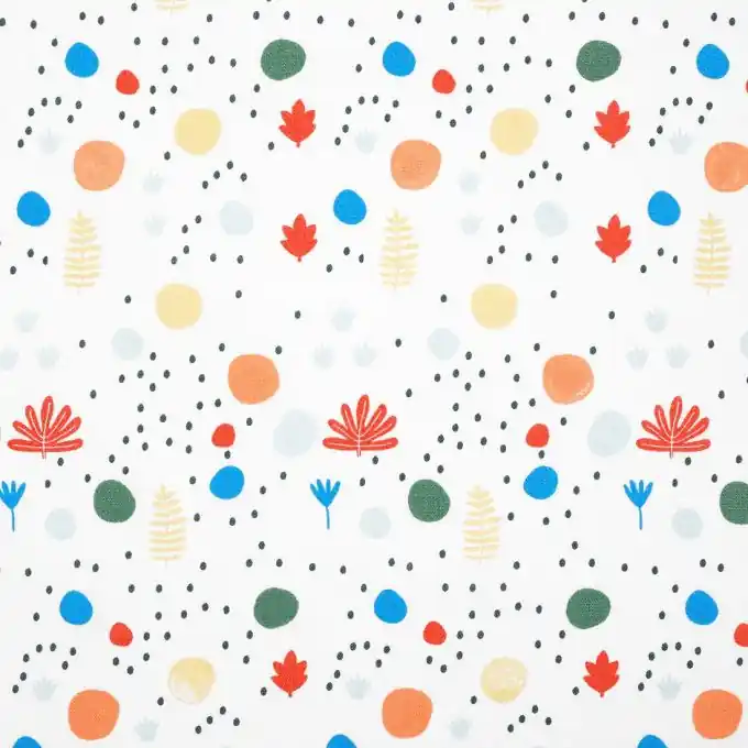 Baumwollstoff Natur bunt Mega-Angebot