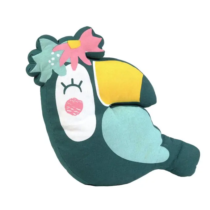 Highlight Kissen Tukan bunt