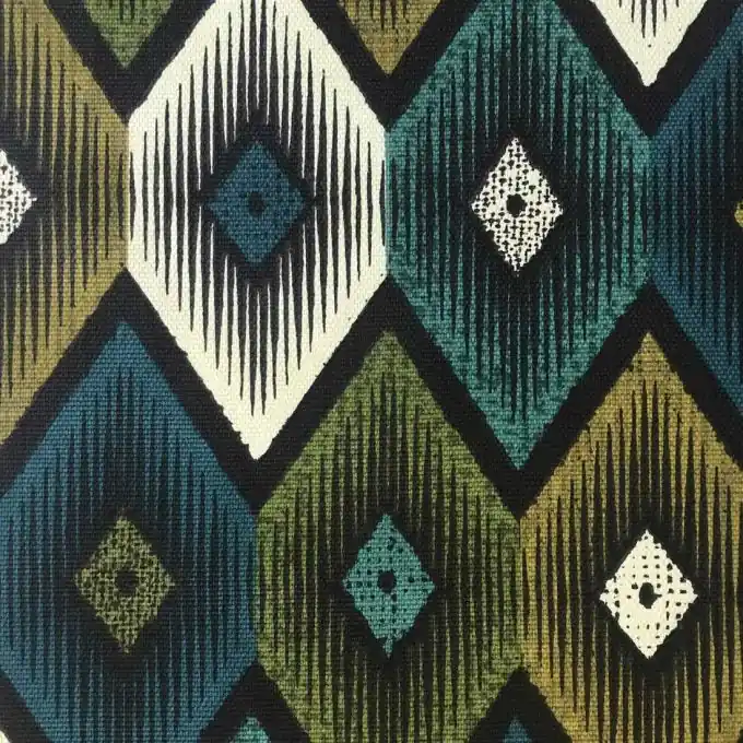 Dicker grüner Guapo-Baumwollstoff Meistverkauft