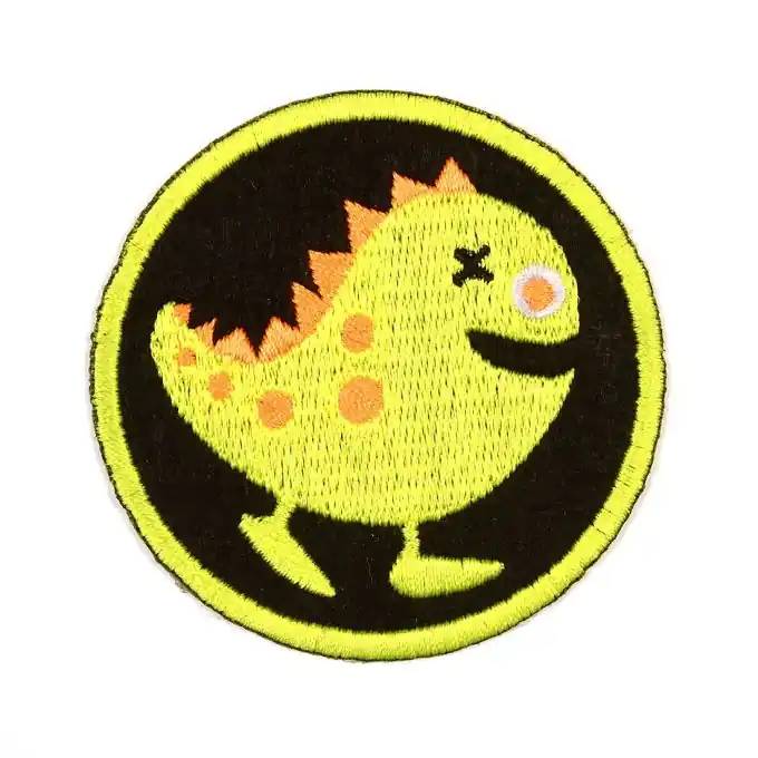 Direkt Vom Hersteller Bügelbild Monster gelb