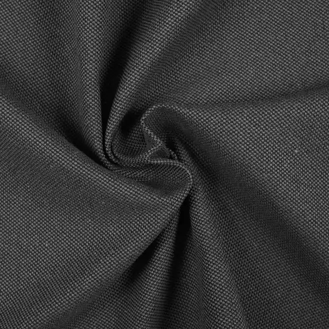 Dicker anthrazitgrauer Stoff mit Anti-Flecken-Behandlung Finale Aktion