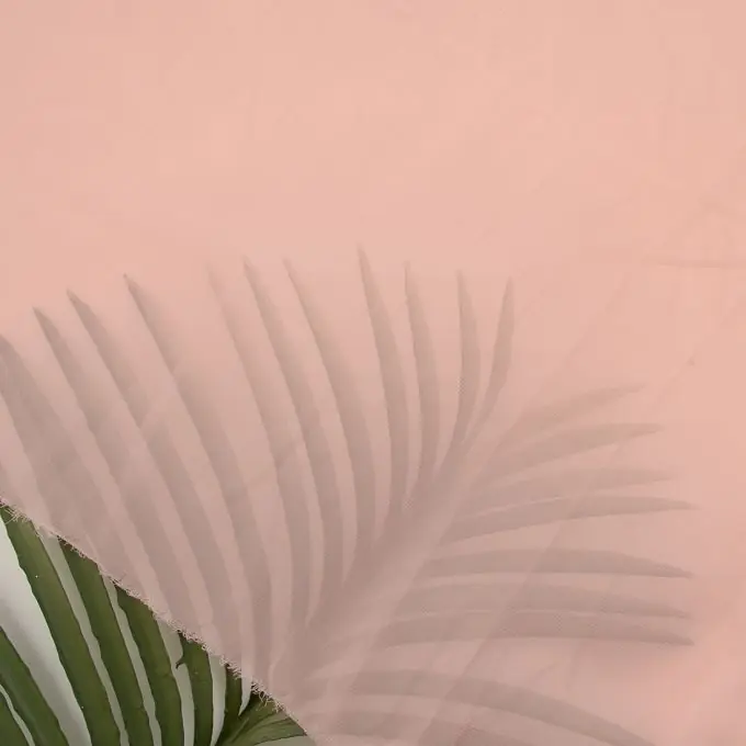 Ab Werk Chiffon, einfarbig hautfarben