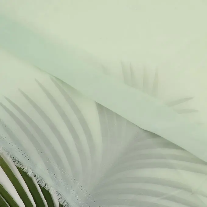 Geld-Zurück-Garantie Chiffon, einfarbig mandelgrün