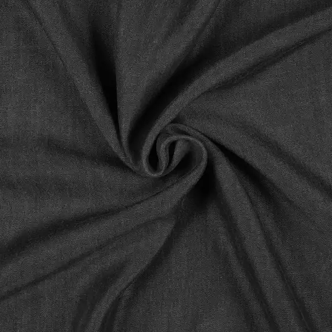 Super-Preis Schwerer Modal-Stoff schwarz