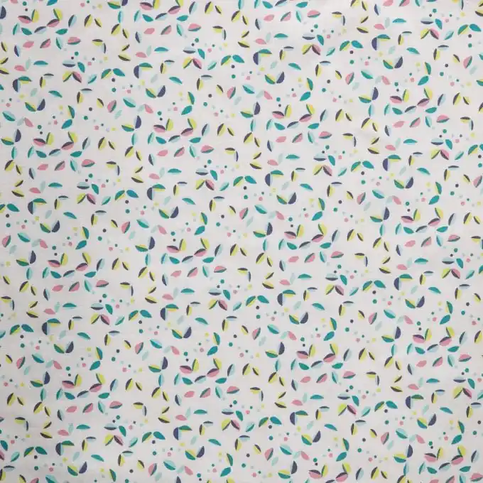 Ab Werk Baumwollstoff Pfauenfedern 150 cm Breite