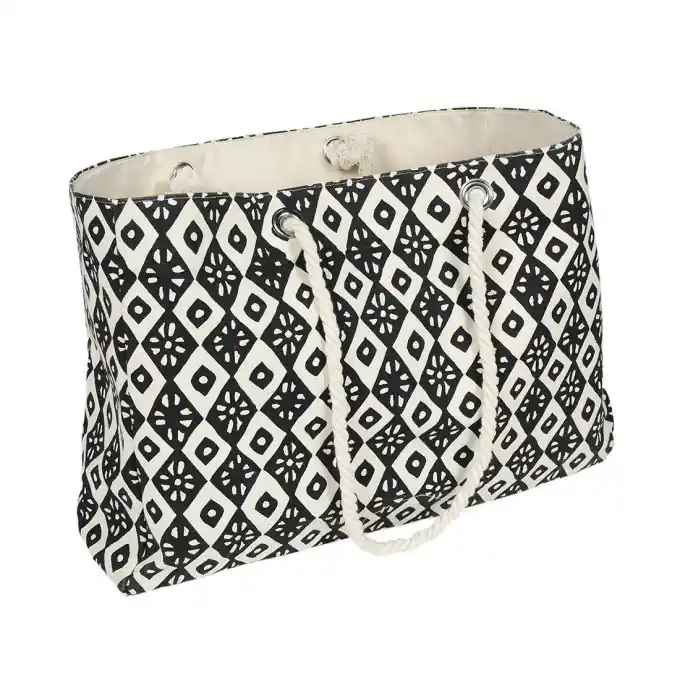 Ausverkauf Beutel ethnomuster schwarz weiß