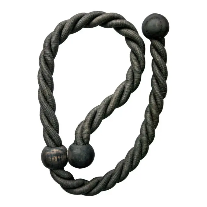 Gleich Bestellen Magnetischer Kordel-Gardinenhalter anthrazitgrau