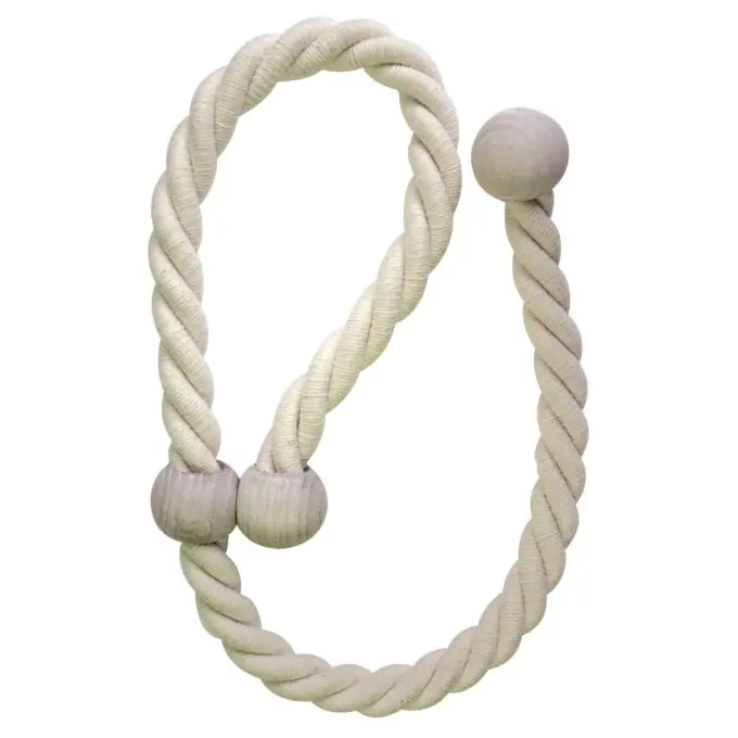 Magnetischer Kordel-Gardinenhalter creme Jetzt Zugreifen