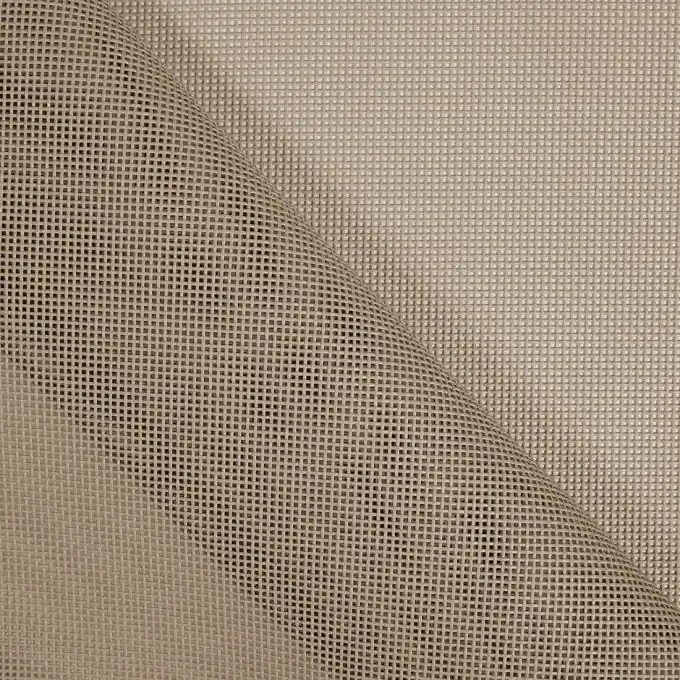 Netzstoff PVC Oxa Taupe Kostenloser Versand