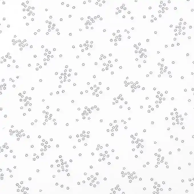 Saisonangebot Bio Baumwollstoff Mini Sterne blau