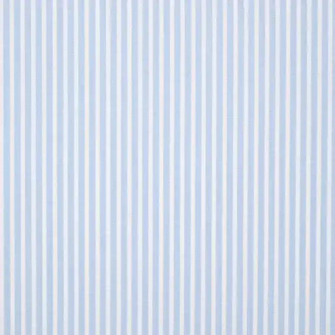 Bio Baumwollstoff Streifen Blau Top-Qualität