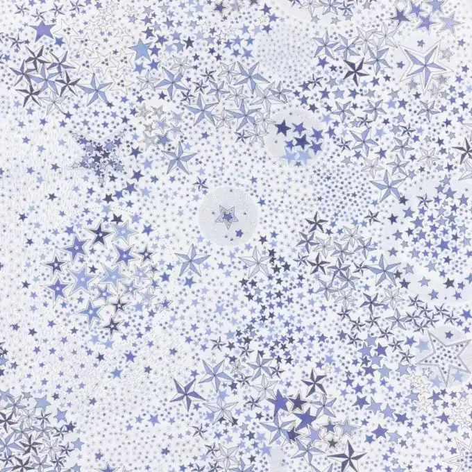 Baumwollstoff Liberty Adelajda Blau Kracherpreis