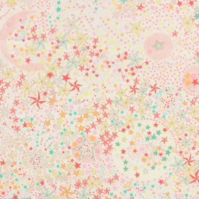 Kracherpreis Popeline Baumwolle Liberty Adelajda gelb orange