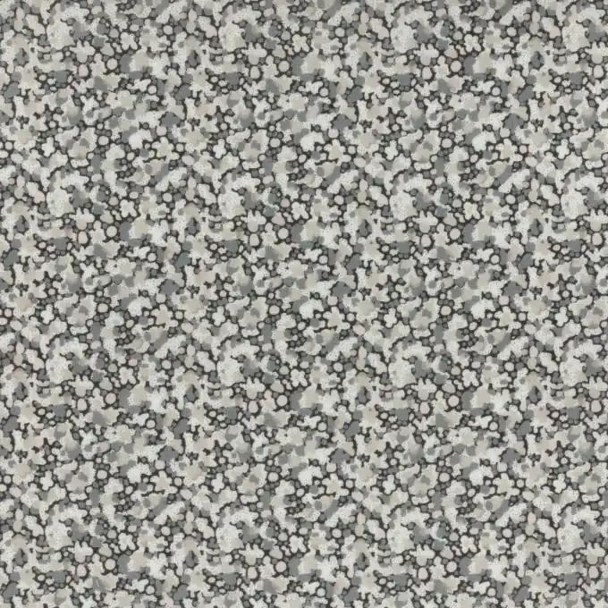 Aktuell Baumwollstoff Liberty Grau