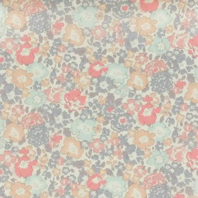 Preisreduziert Baumwollstoff Liberty Michelle Pastel