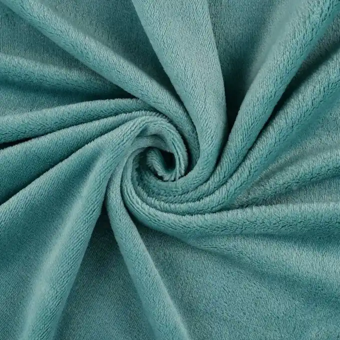 Kracherpreis Plüschstoff Celadon