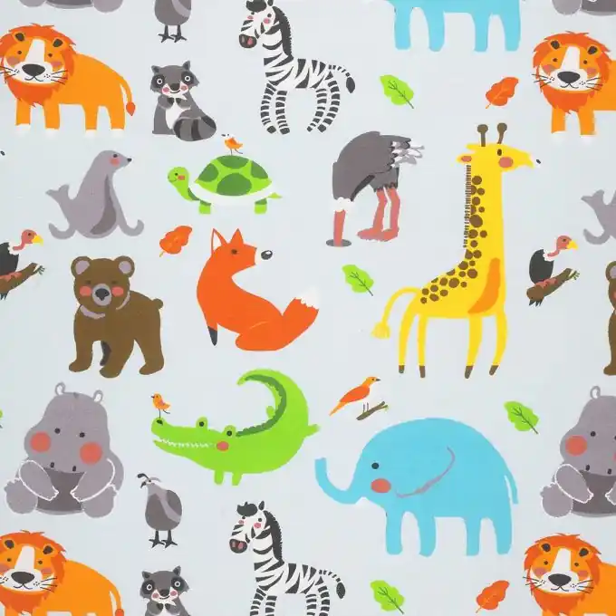 Nur Für Kurze Zeit Polsterstoff Tiermotive