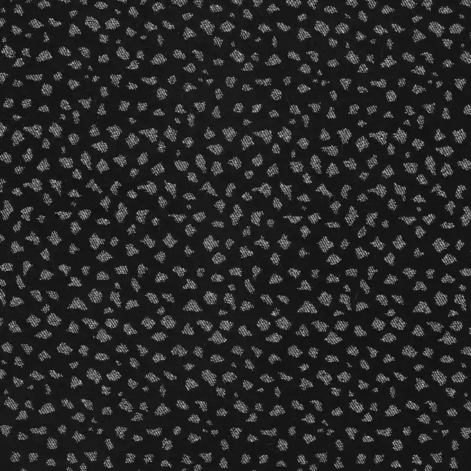 Letzte Chance Jacquardstoff Silberfarben Muster