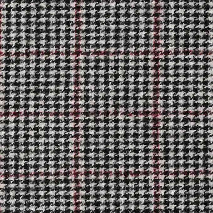 Woll-Pied-de-Poule-Muster Versand Am Gleichen Tag