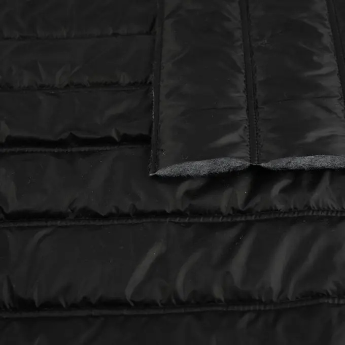 Gesteppter Stoff für Daunenjacke in Schwarz Bestseller