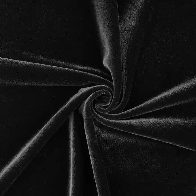 Premium Samtstoff grün