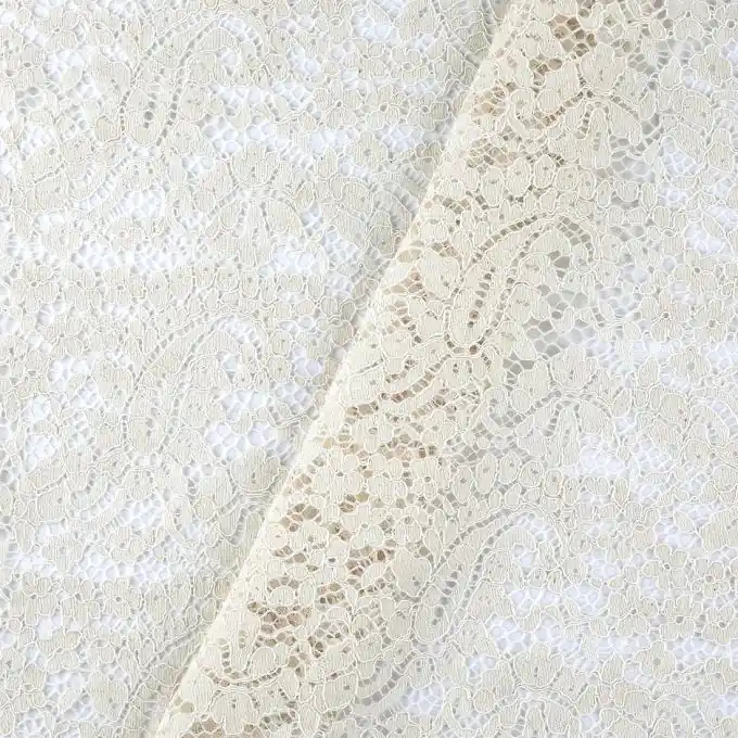 Heute Kaufen Spitzenstoff Ecru