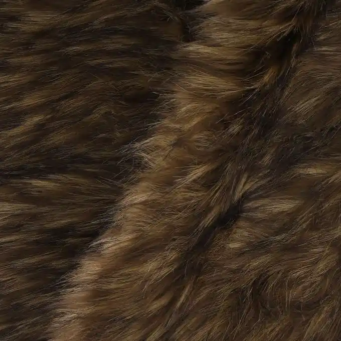 Kunstpelz langhaarig braun Sofort Bestellen
