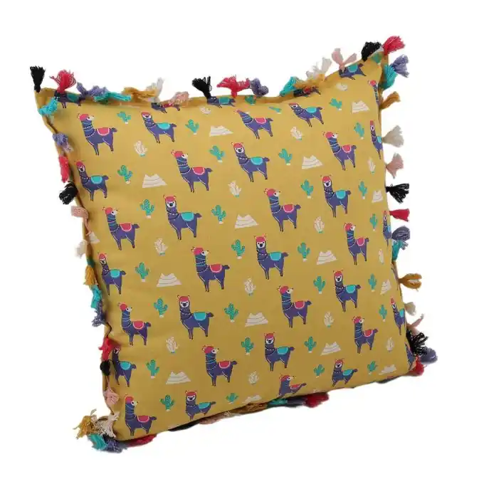 Must-Have Kissen Lama bunt