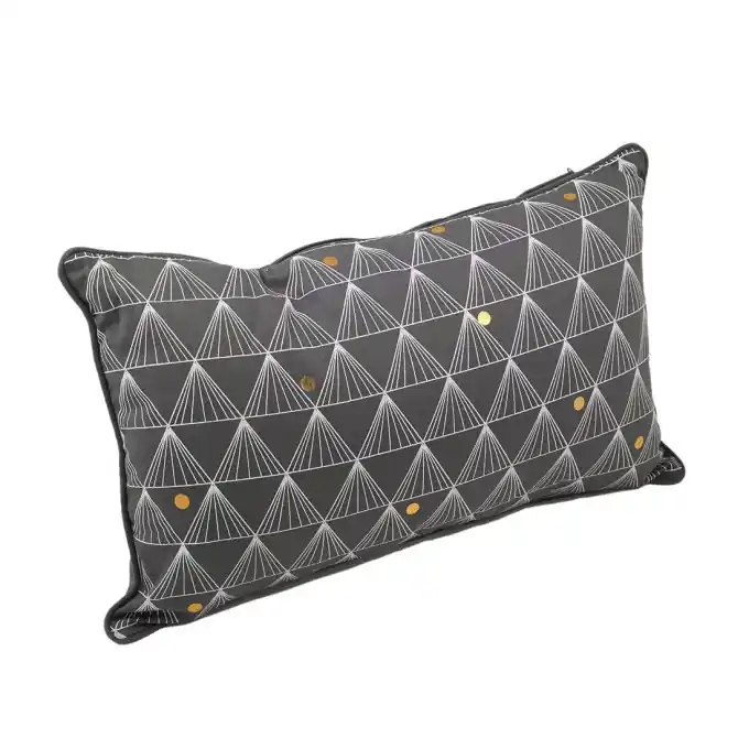 Preiswert Kissen Dreieck grau