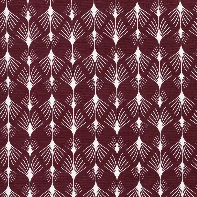 Baumwollstoff Weinrot Knallerangebot