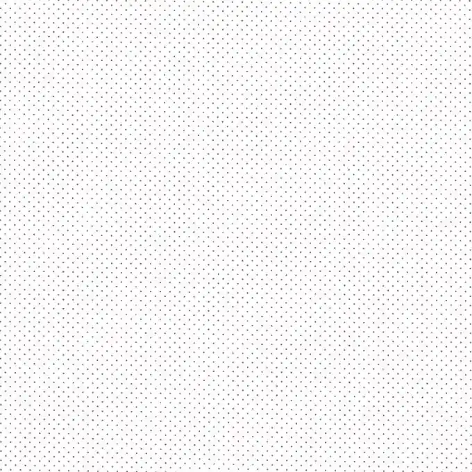 Zertifiziert Weißer Popelinestoff mit roten Pünktchen.