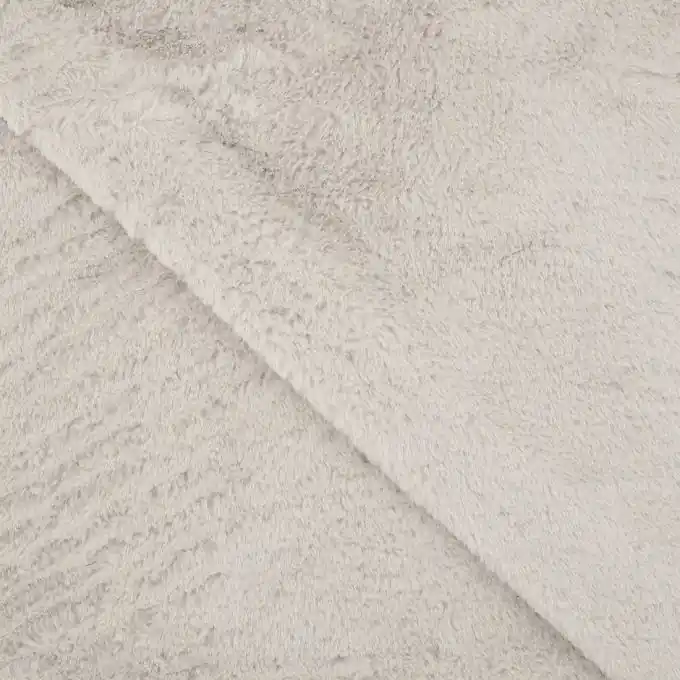 Kunstpelz beige Handgefertigt