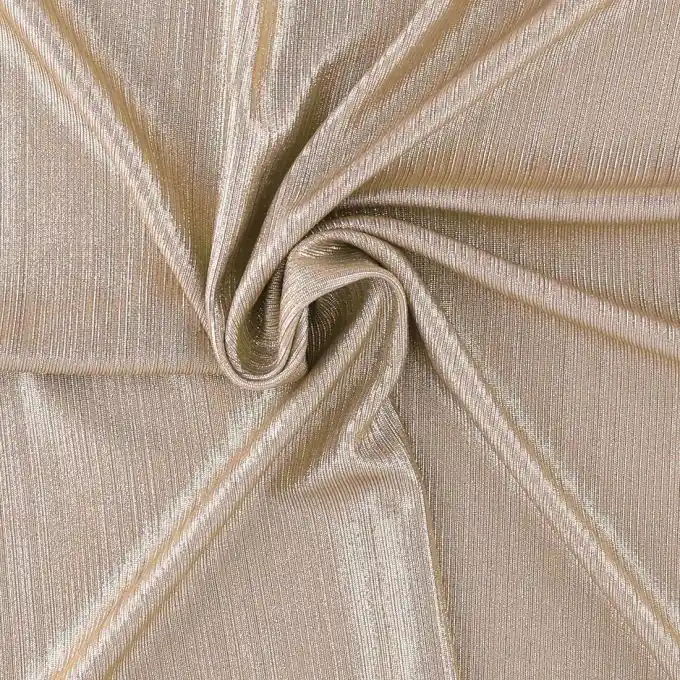 Mesh glänzend Beige Super-Preis