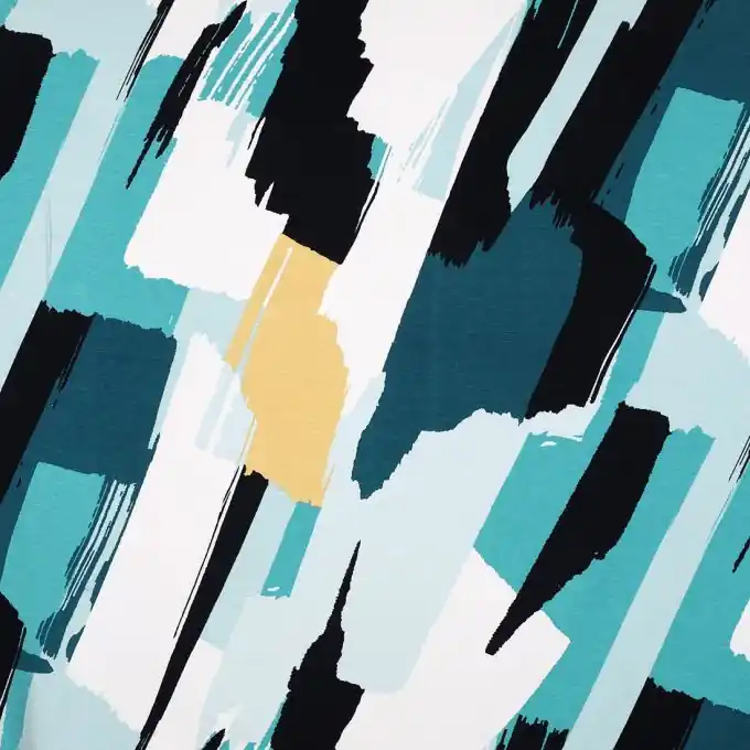 Schnäppchen Viskose-Jersey-Material mit Schrägstreifen