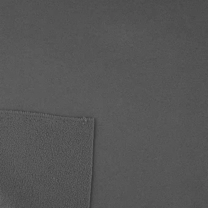 Sofort Bestellen Grauer, wasserdichter Fleece-Stoff