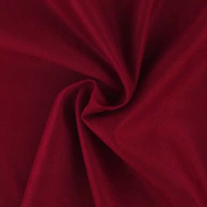 Wildlederimitation Rot Super-Preis