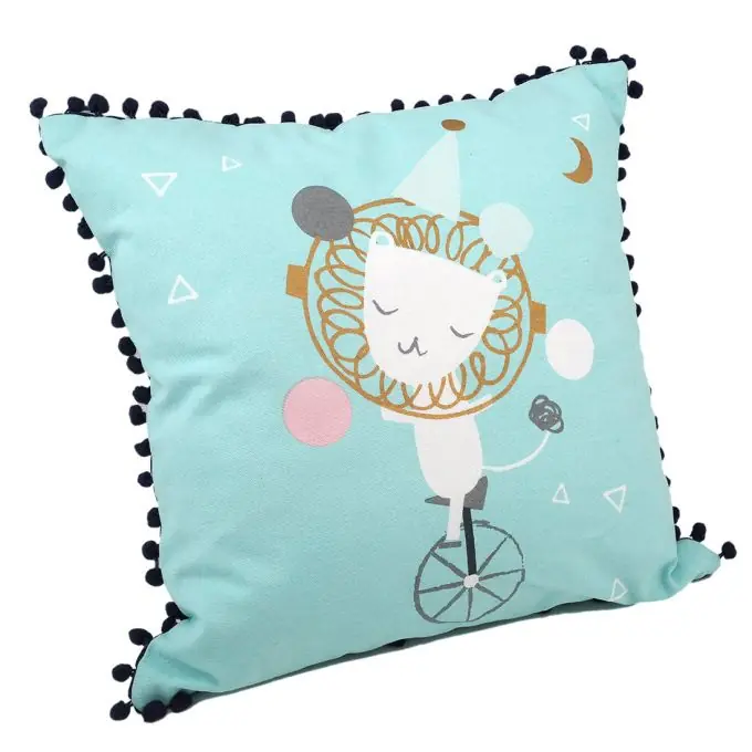 Kostenfreie Lieferung Kissen Cirkus blau