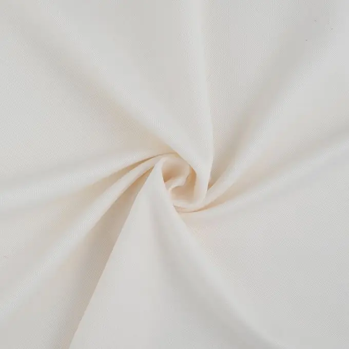 Exklusiv Stoff Halpanamabindung Ecru Zahra