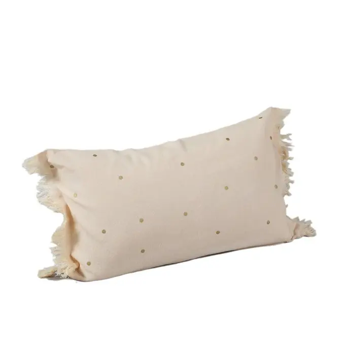 Kissen zerknitterte Baumwolle 30 x 50cm rosa Sonderaktion