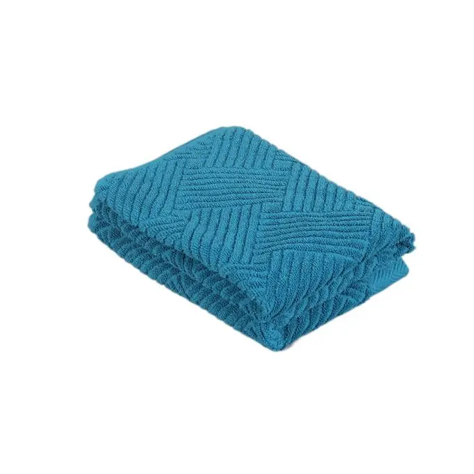 Handtuch Linien petrolblau Sonderaktion