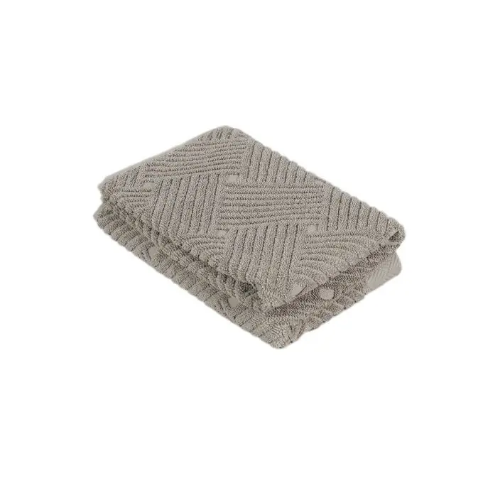 Handtuch Linien taupe Preiswert