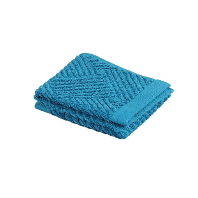 Neu Im Sortiment Gasthandtuch Linien petrolblau