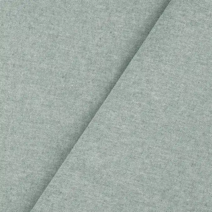 Baumwollstoff Halbpanamabindung Grün meliert Kostenfreie Lieferung