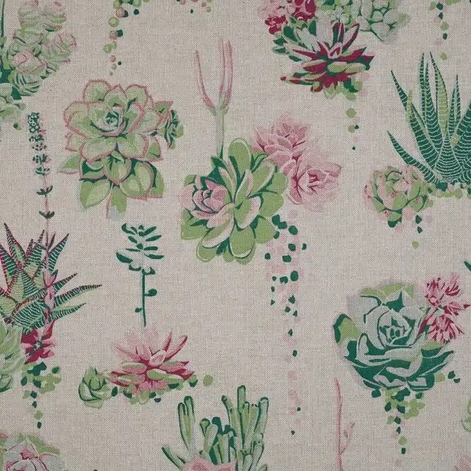 Köperstoff mit Fettpflanzen Heißes Angebot