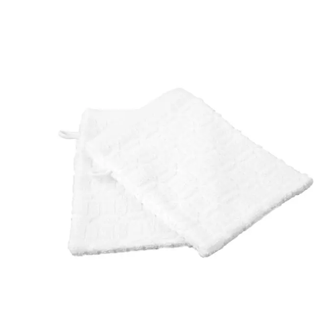 Original Set 2 Waschlappen Lanka 15x21cm weiss