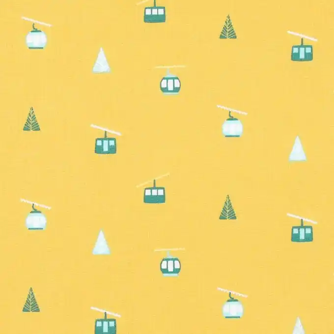 Baumwollstoff gelb Kabinen Jetzt Zugreifen