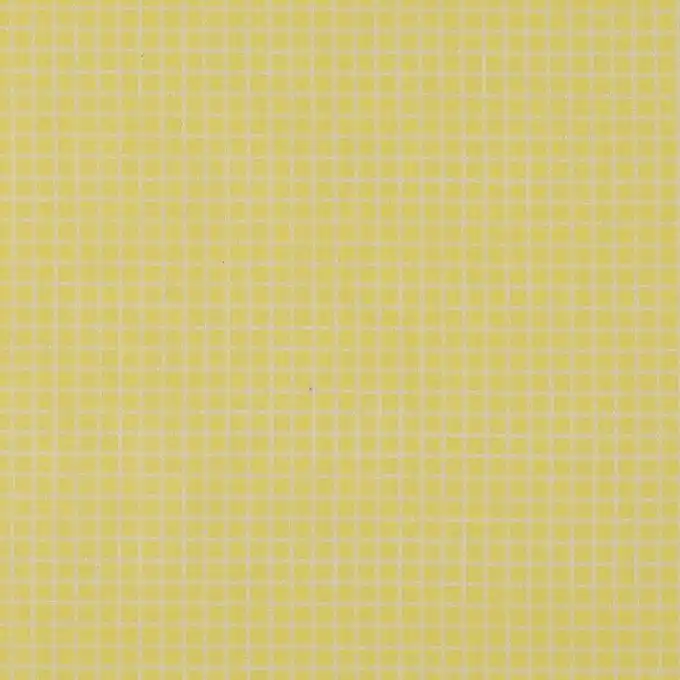 Neuheit Baumwollstoff mit gelben kleinen Karos
