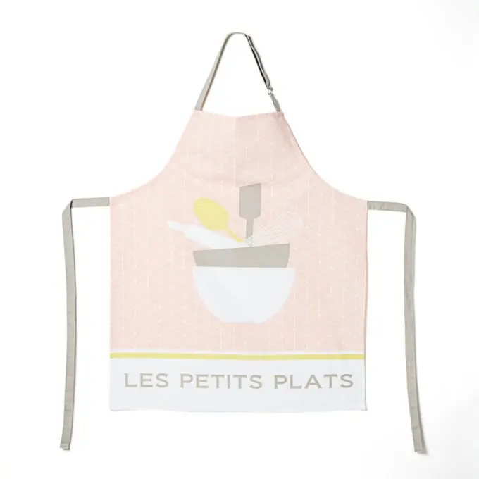 Pinkfarbene Küchenschürze 70 cm – Les petits plats Neu Im Sortiment