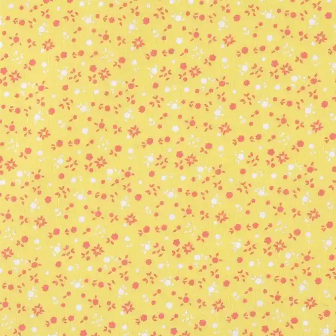 Cretonne papresseux jaune 150cm Preisreduziert